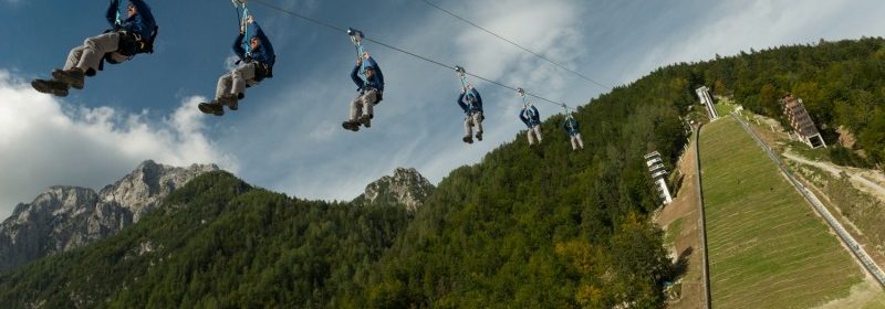 Zip line Planica